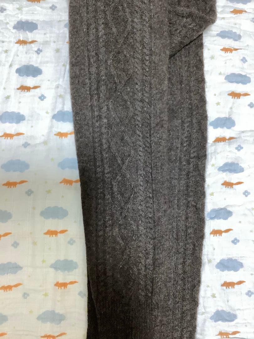 ウールレギンス　ウール100% XXLサイズ　モンゴル産　厚手　スパッツ