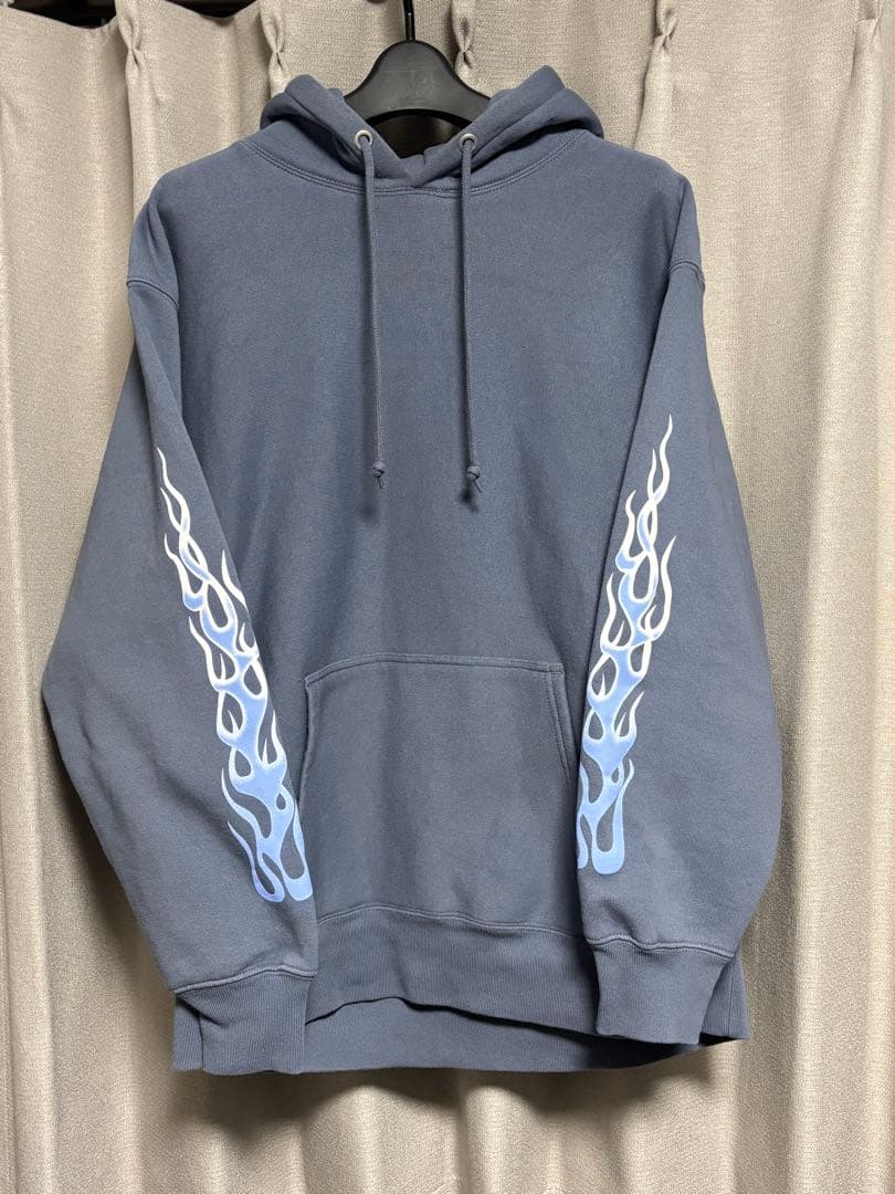 トップス HIDEANDSEEK CarService Hooded D-BLUE L