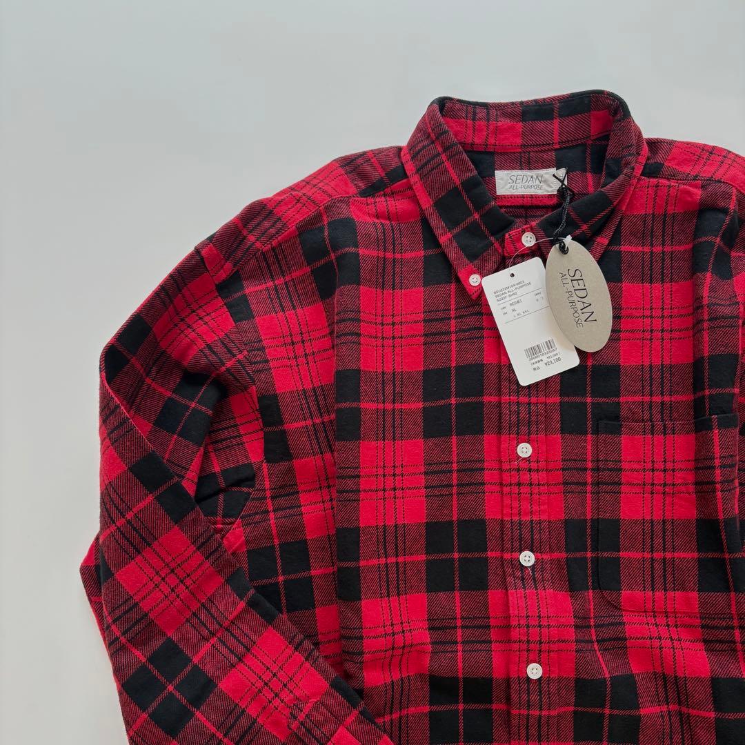 新品未使用　SEDAN ALL-PURPOSE ヘビーネルシャツ