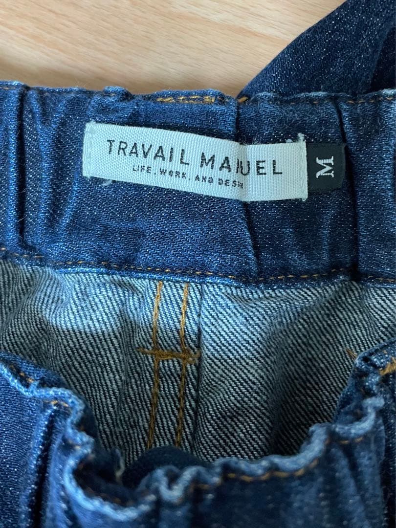 TRAVAIL MANUEL トラバイユマニュアル セルビッチ デニム 5P