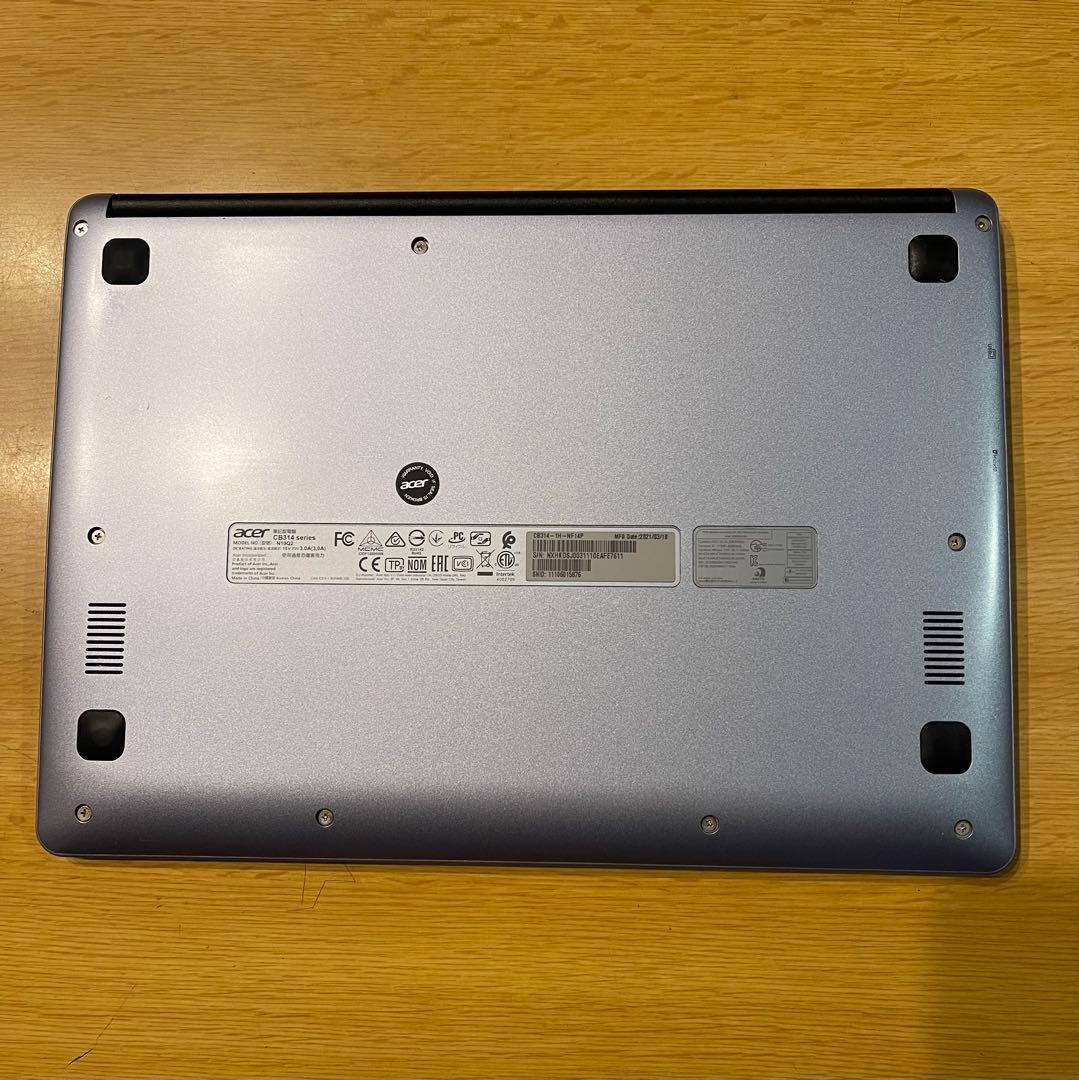 Chromebook Acer 14型 ノートパソコン CB314 4GBメモリ