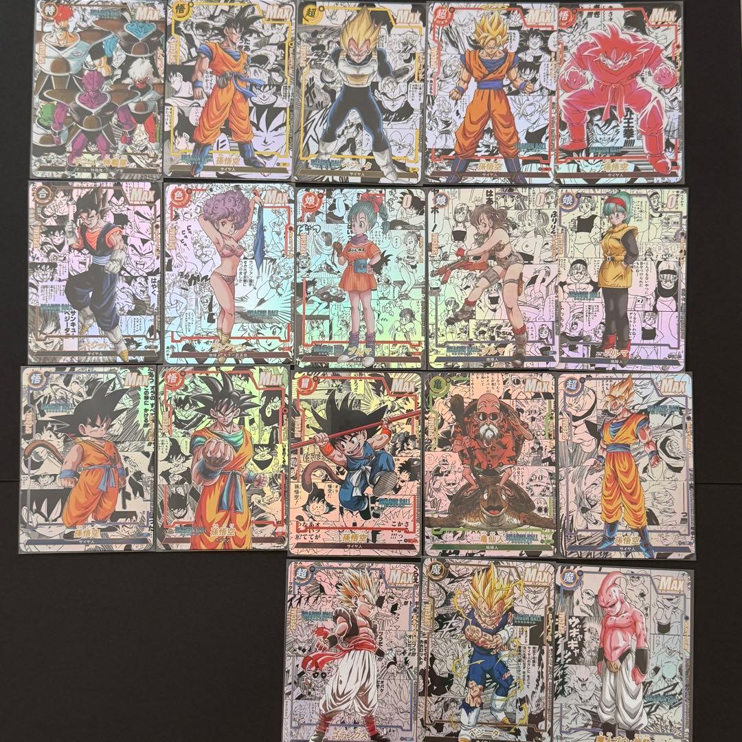 ドラゴンボール　コミパラ　2重スリーブ付き