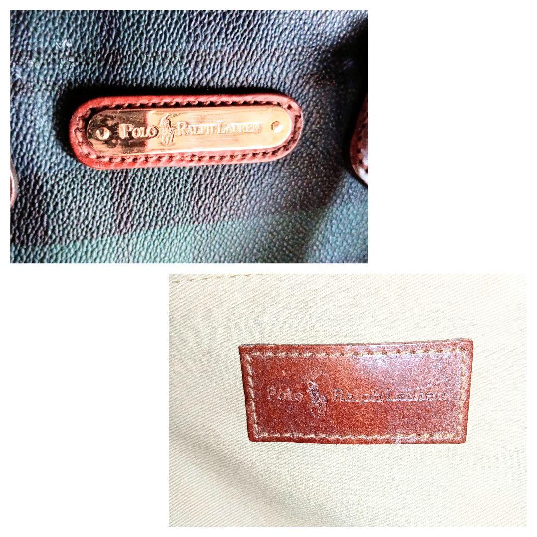 良品 ラルフローレン 2way ショルダー ハンドバッグ 鞄 レディース メンズ