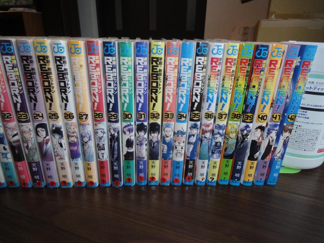 家庭教師ヒットマンREBORN！ 全巻セット1-42 初版多数 ほぼカバー付き！
