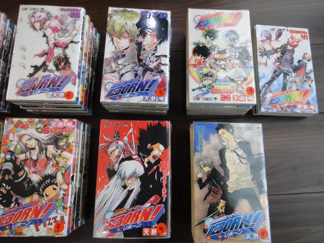 家庭教師ヒットマンREBORN！ 全巻セット1-42 初版多数 ほぼカバー付き！