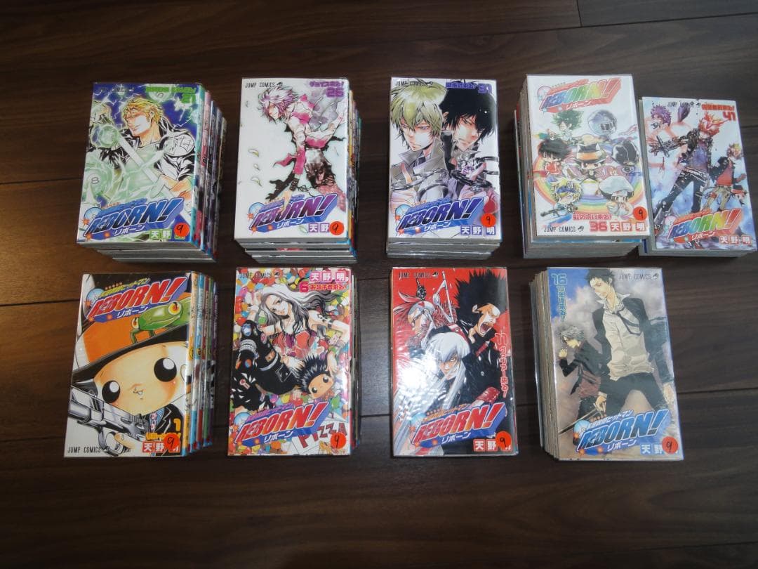 家庭教師ヒットマンREBORN！ 全巻セット1-42 初版多数 ほぼカバー付き！