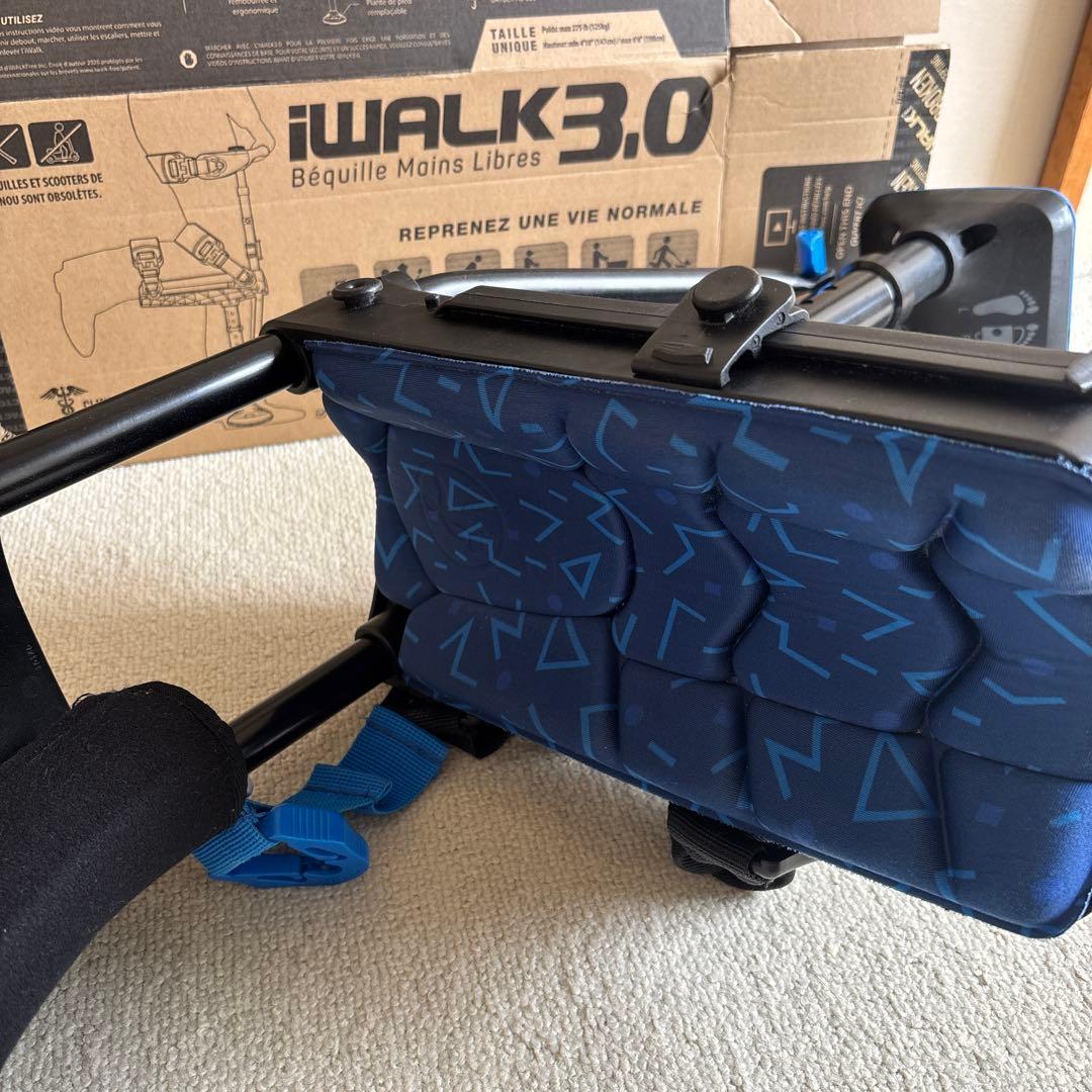 iWALK 3.0 松葉杖 膝サポート付き