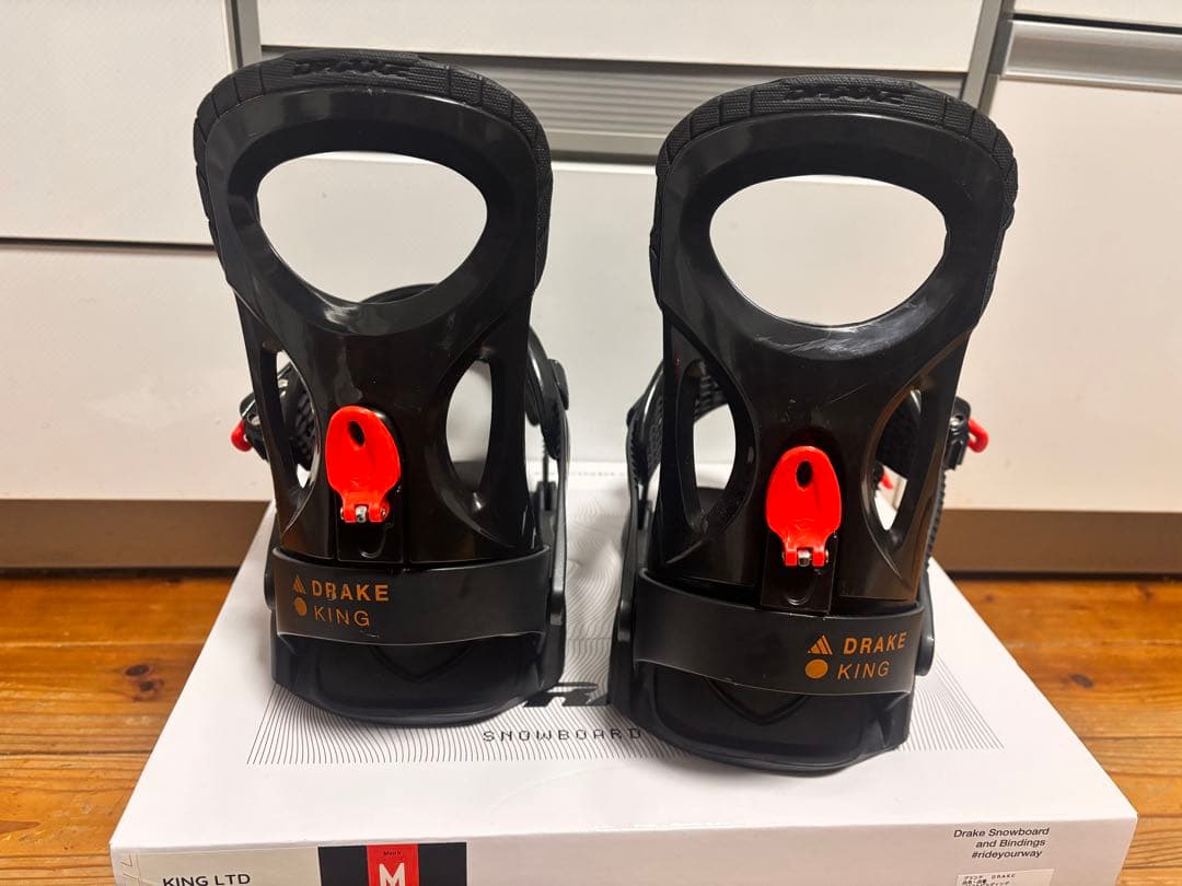 DRAKE KING LTD ビンディング M ブラック 23-24