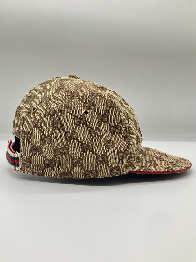 GUCCI シェリーライン GG柄 ベースボールキャップ 帽子 サイズ M