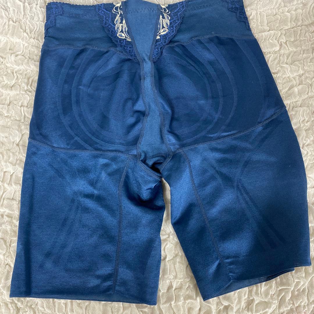 マルコ 補正下着 リベルディーニュネイビー ロングガードル L-70