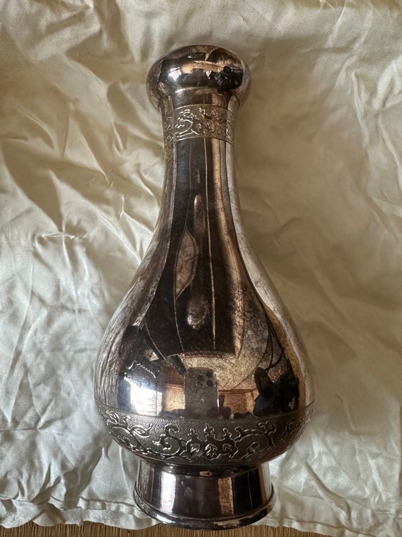 一鶴斎 造 純銀