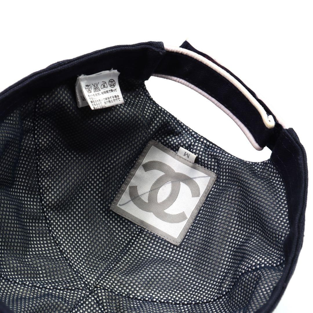 CHANEL シャネル キャップ 帽子 ストライプ シャネルスポーツ CAP
