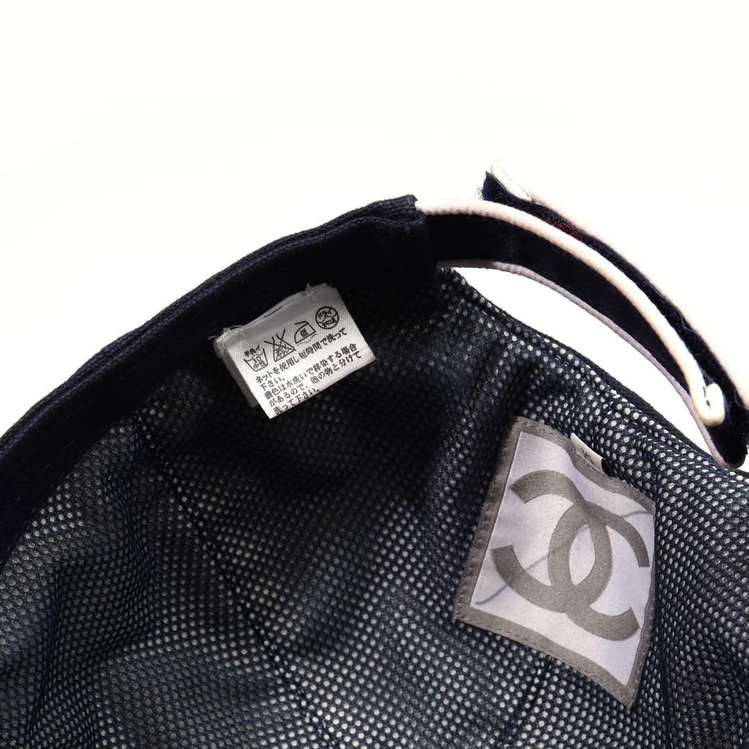 CHANEL シャネル キャップ 帽子 ストライプ シャネルスポーツ CAP