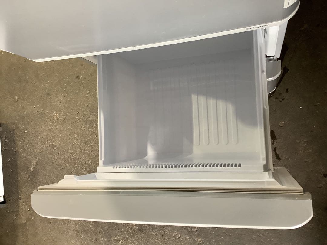 シャープ 3ドア冷蔵庫 SJ-W351E-S 350L 2019年製