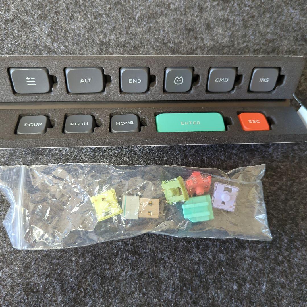 キーボード Nuphy Air60 v2 (Cowberry Switch)