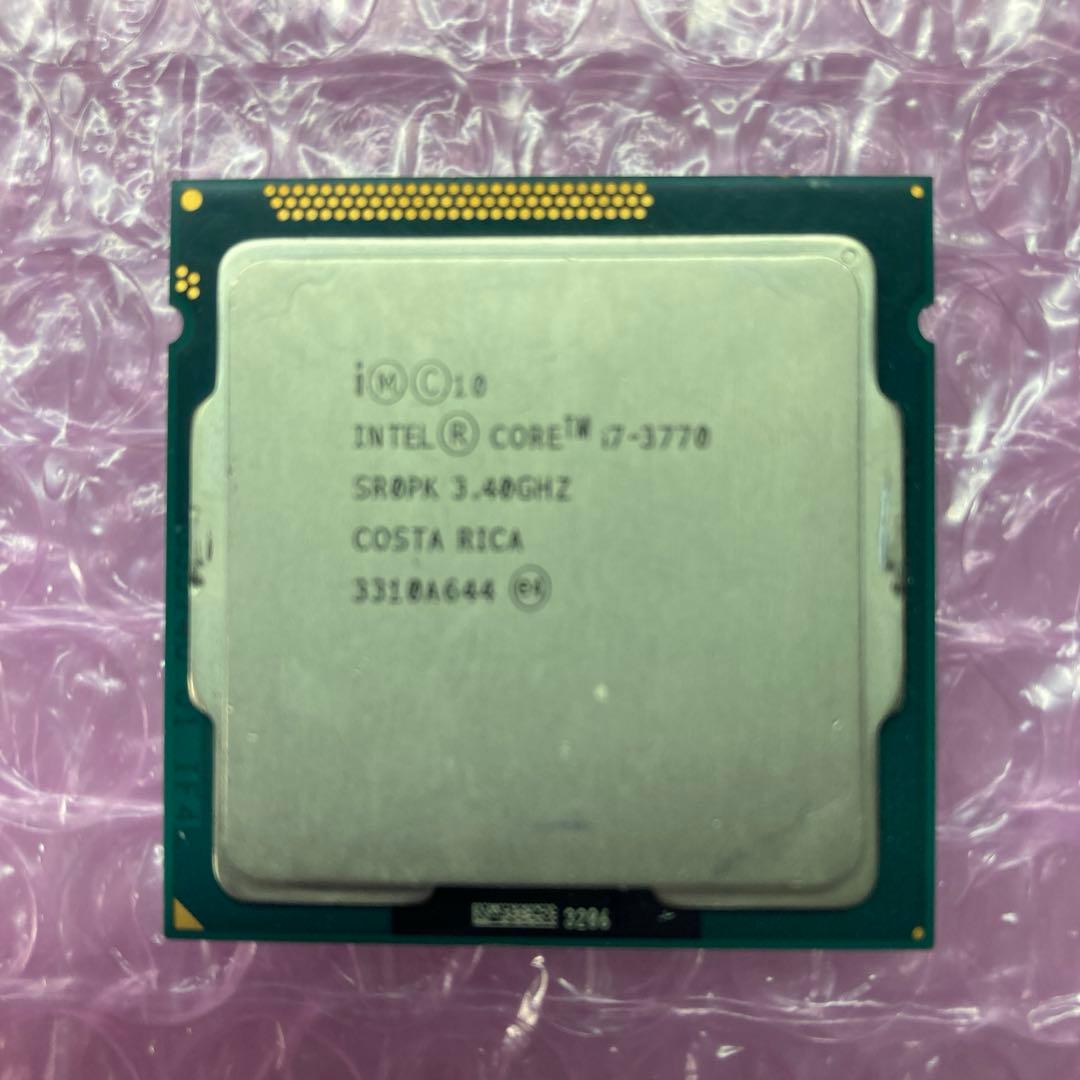動作確認済み3個セットintel CORE i7 3770