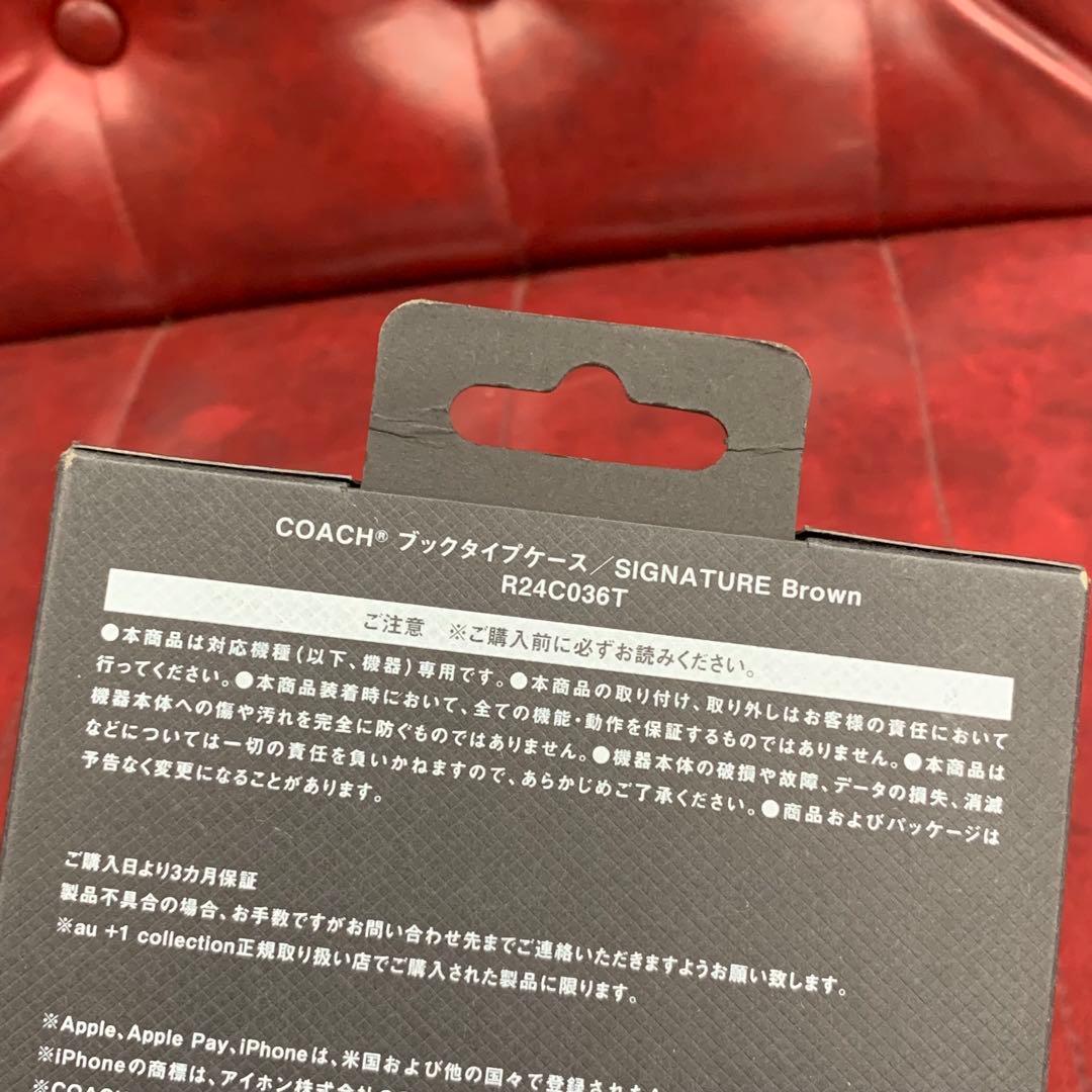 ★ COACH コーチ iPhone16 ProMax 手帳型 スマホカバー