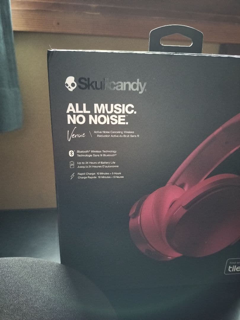 ワイアレスヘッドフォン　（レッド）