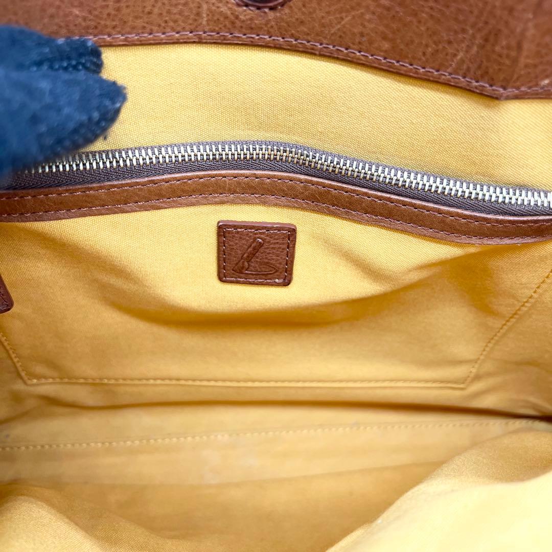 土屋鞄　ビジネスバッグ　ウルバーノ　シティトート　レザー　ブラウン　A4可