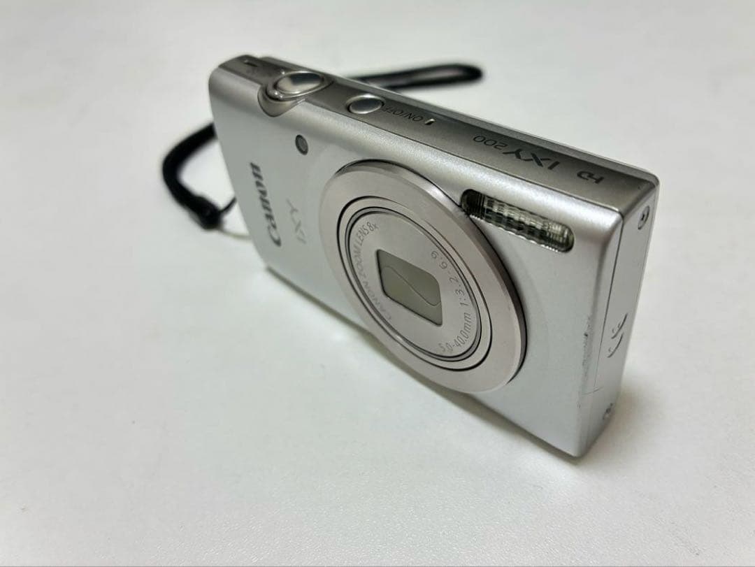 【美品】 CanonIXY200 シルバー SDカード(32GB)付き