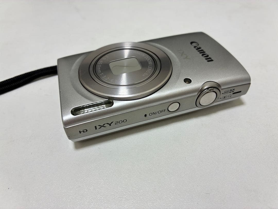 【美品】 CanonIXY200 シルバー SDカード(32GB)付き