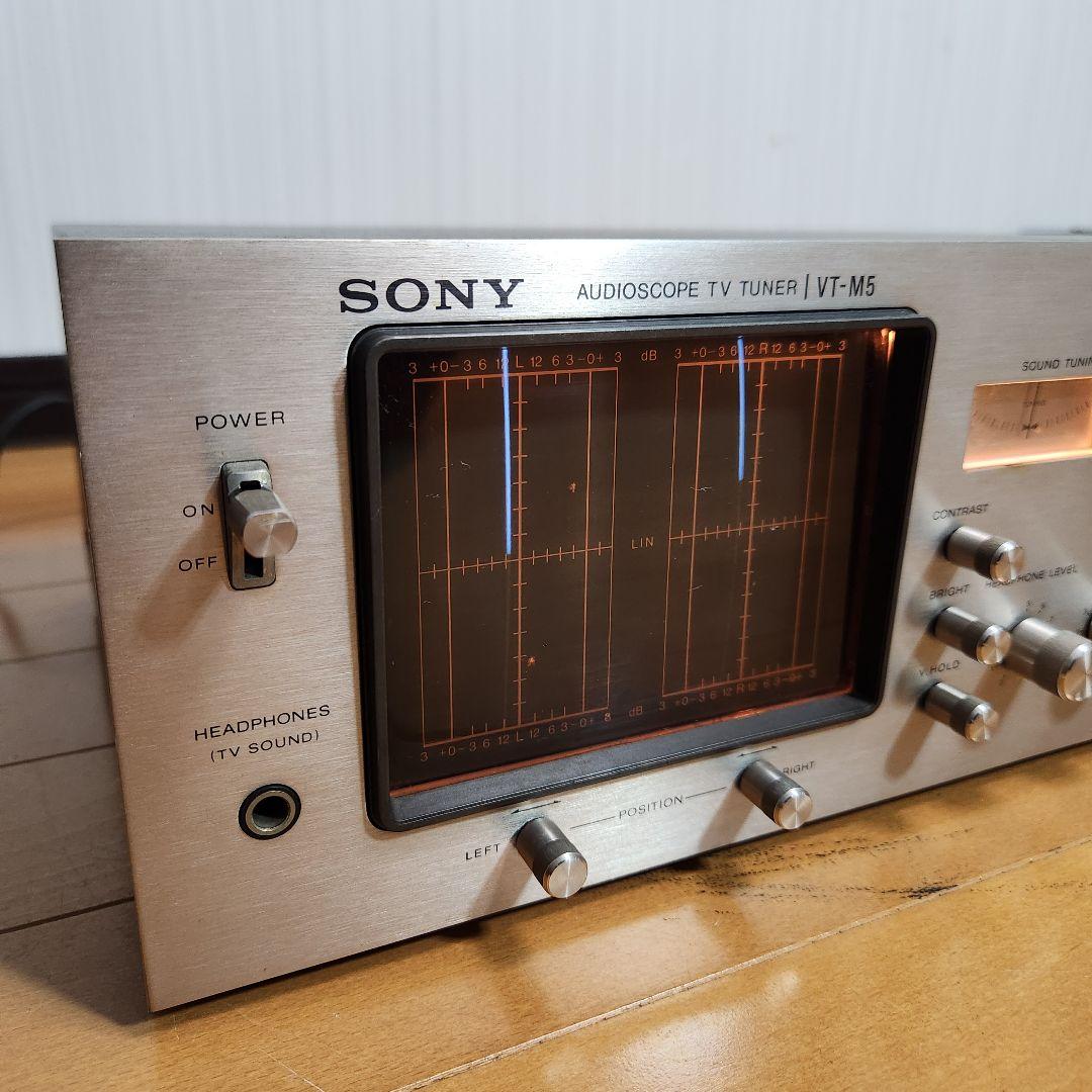 【激レア☆通電確認済み】ソニー オーディオスコープ TVチューナー VT-M5