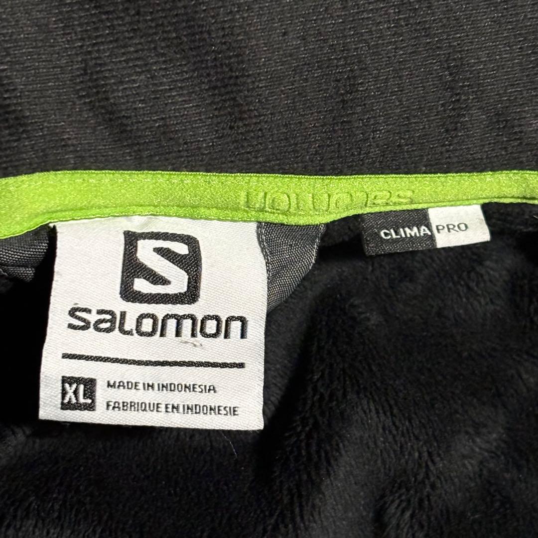 完品 00s SALOMON サロモン マウンテンパーカー パフジャケット　紺色