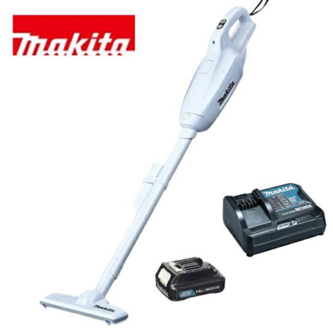 Makita CL107FDSHW 掃除機　バッテリー・充電器・紙パック付
