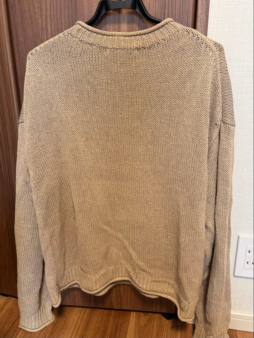 wihori　ETRETOKYO ボトルネックローゲージニットプルオーバー