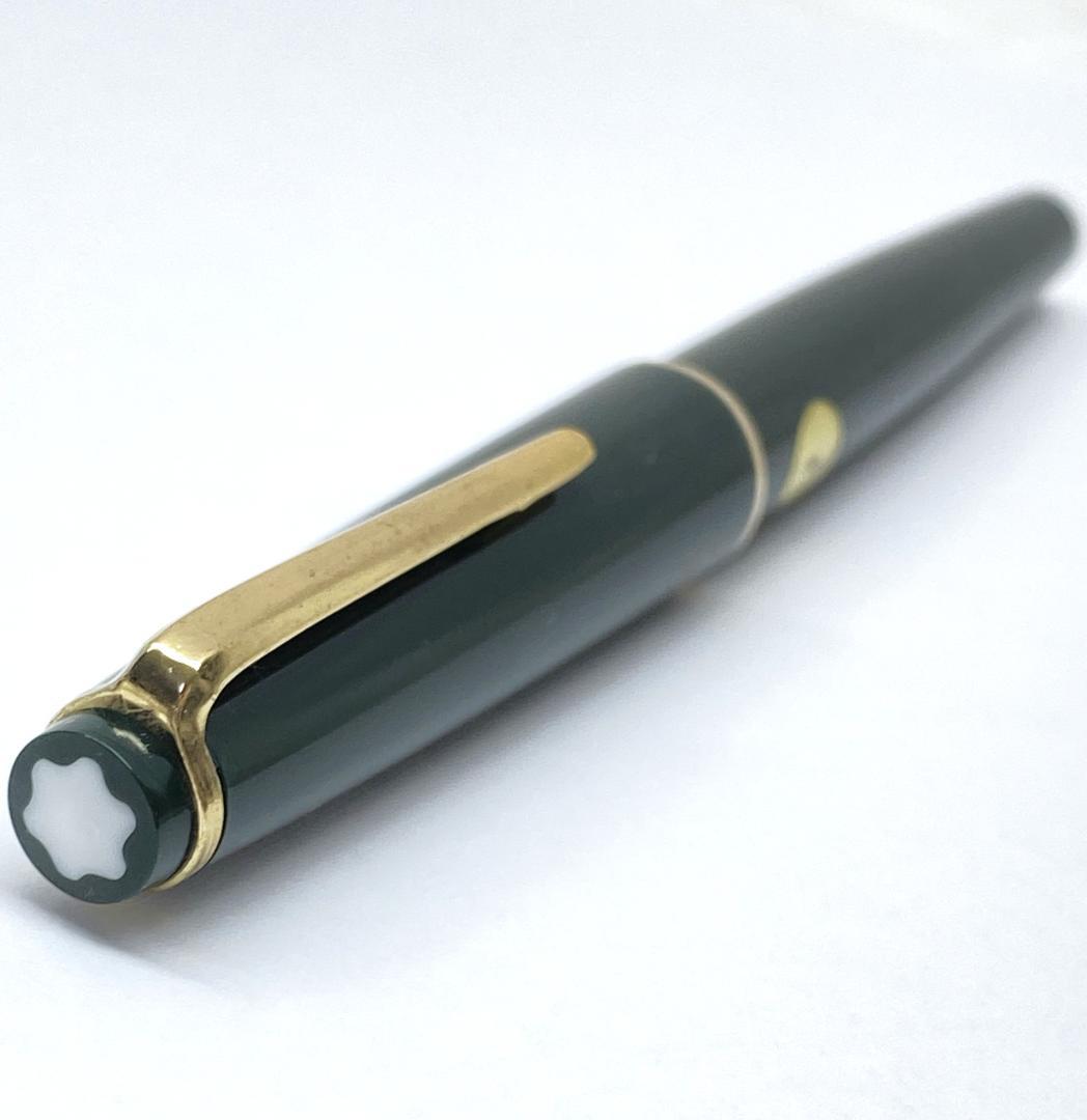 ビンテージ MONTBLANC No32 14K 万年筆 グリーン 極美
