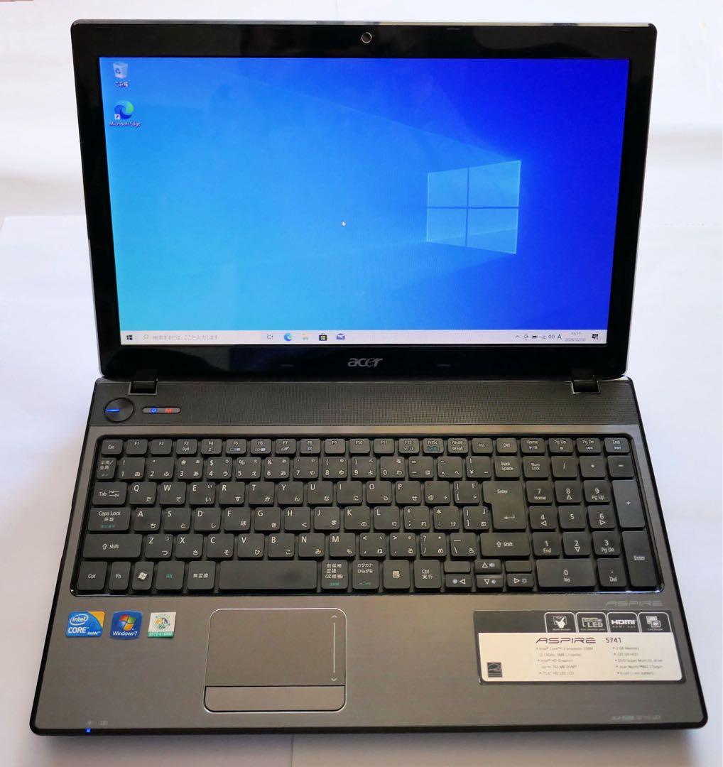 Windowsノート本体 acer Aspire AS5741-H32C/S Windows10