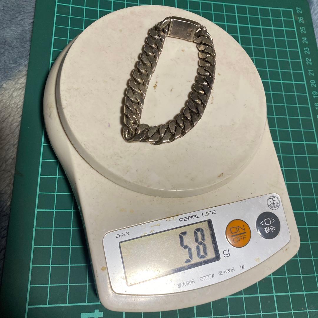 ブレスレット　925 喜平　リストバンド