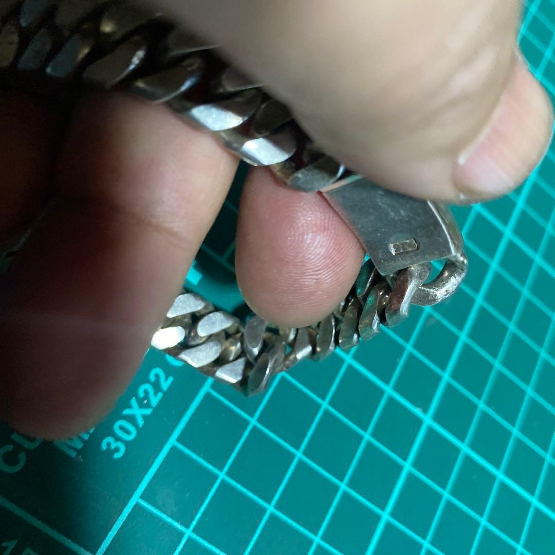 ブレスレット　925 喜平　リストバンド