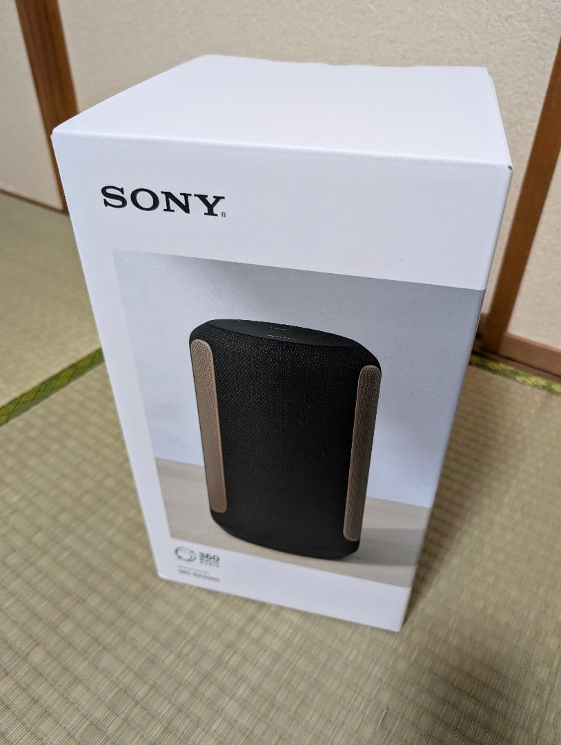 最安値!　SONY SRS-RA3000（B）ブラック　スマートスピーカー