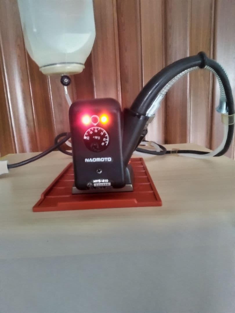 専用ナオモト 滴下式ハイスチームアイロンHYS-410とタンクセット