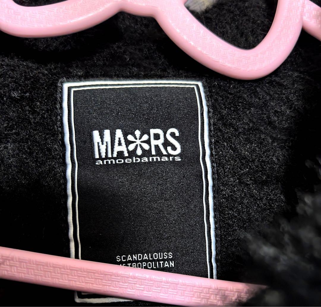 マーズ Ma*rs ポケットパール付きショートコート ブラック