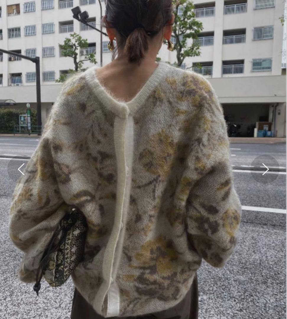 トップス ameri 3WAY NOSTALGIC RUG KNIT