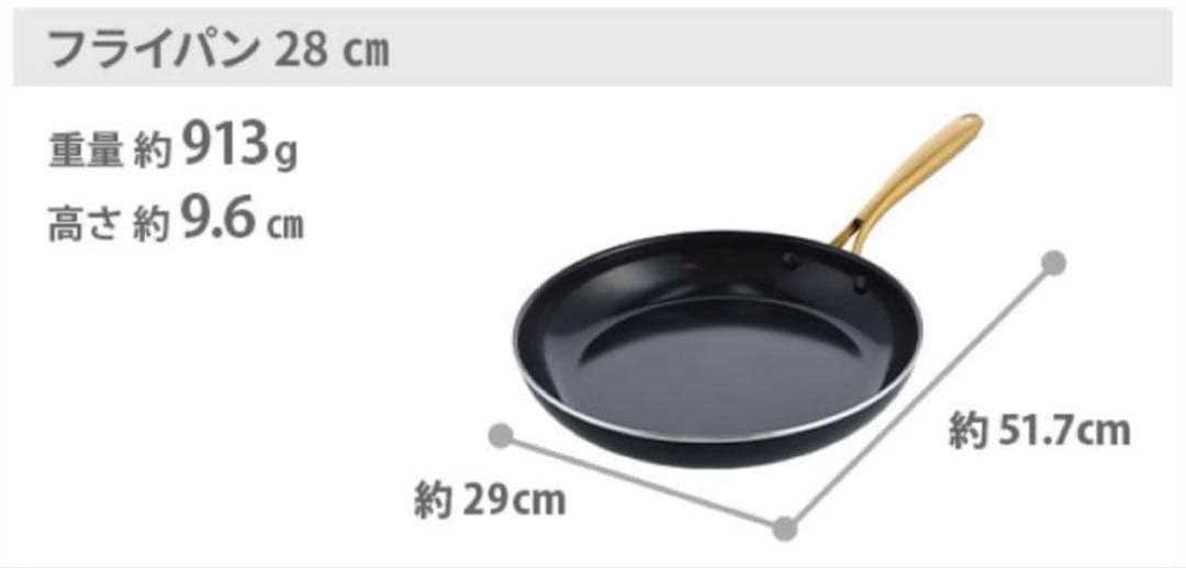 【️新品未使用】グリーンパン ストゥディオ Studio 28cm