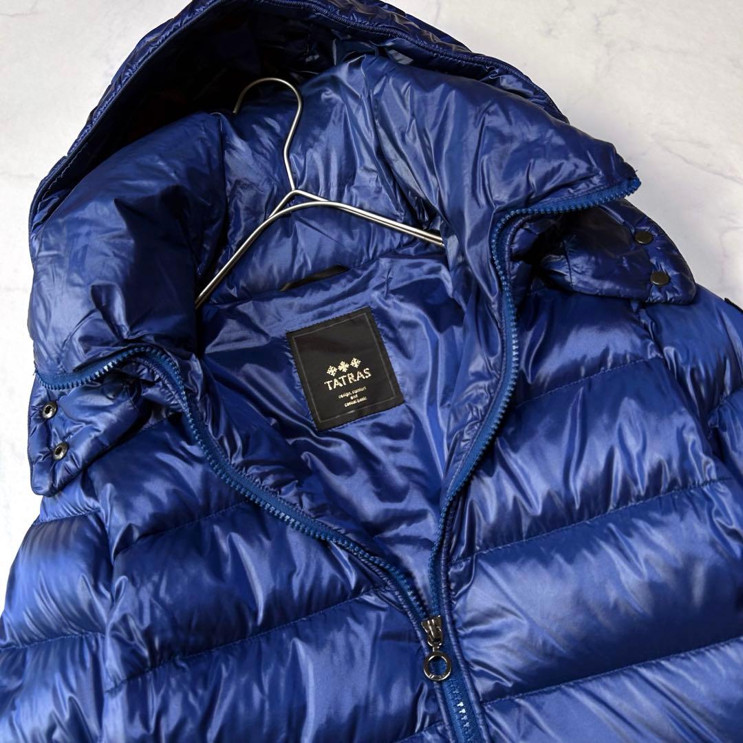 極美品 BABILA タトラス バビラ ダウンコート 2way ネイビー 01