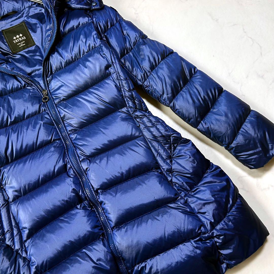 極美品 BABILA タトラス バビラ ダウンコート 2way ネイビー 01