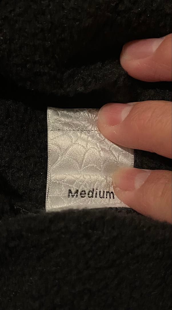 SP5DER OG Web ブラック ロゴ フーディ パーカー mサイズ