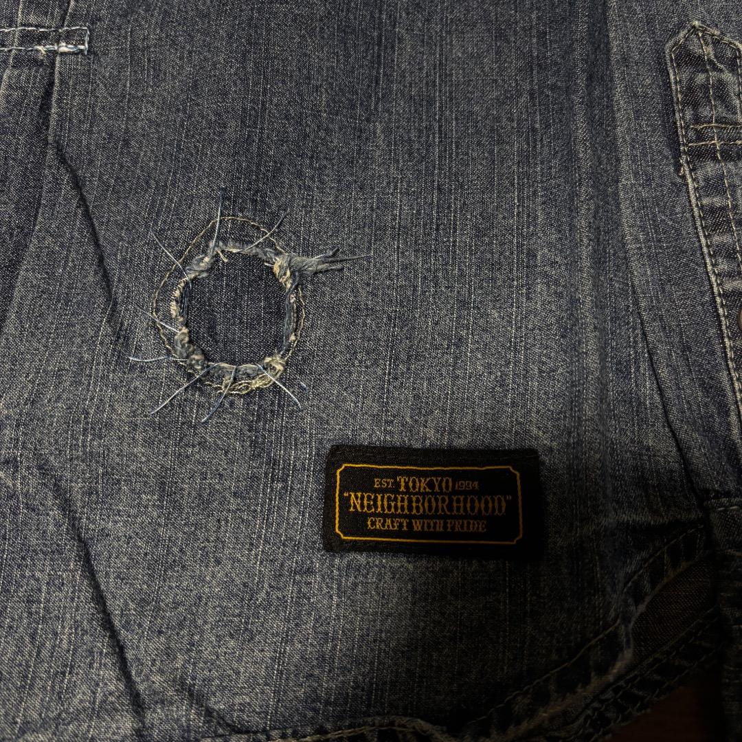 NEIGHBORHOOD デニムシャツ XLサイズ