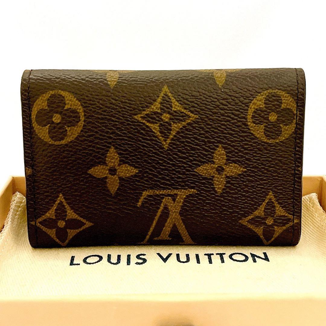 ICチップ ✨ルイヴィトン モノグラム ミュルティクレ6 キーケース フューシャ