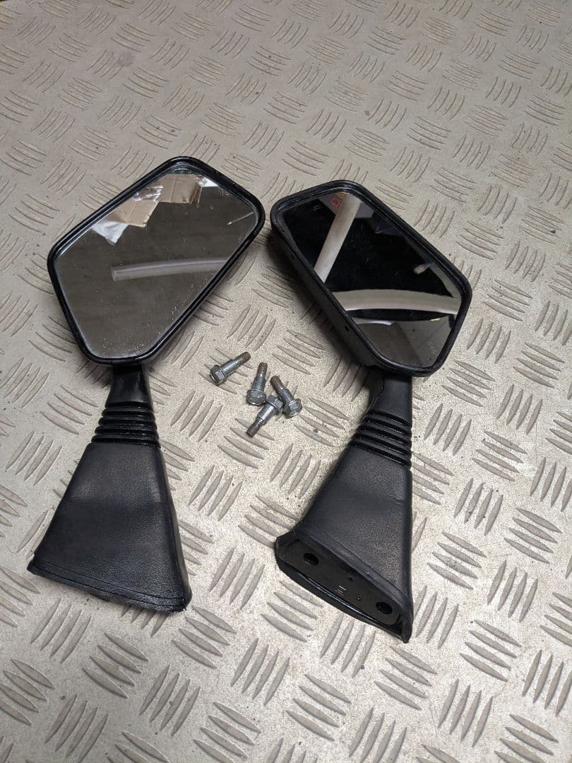 フュージョン MF02 純正ミラー 左右セット 中古品 当時物