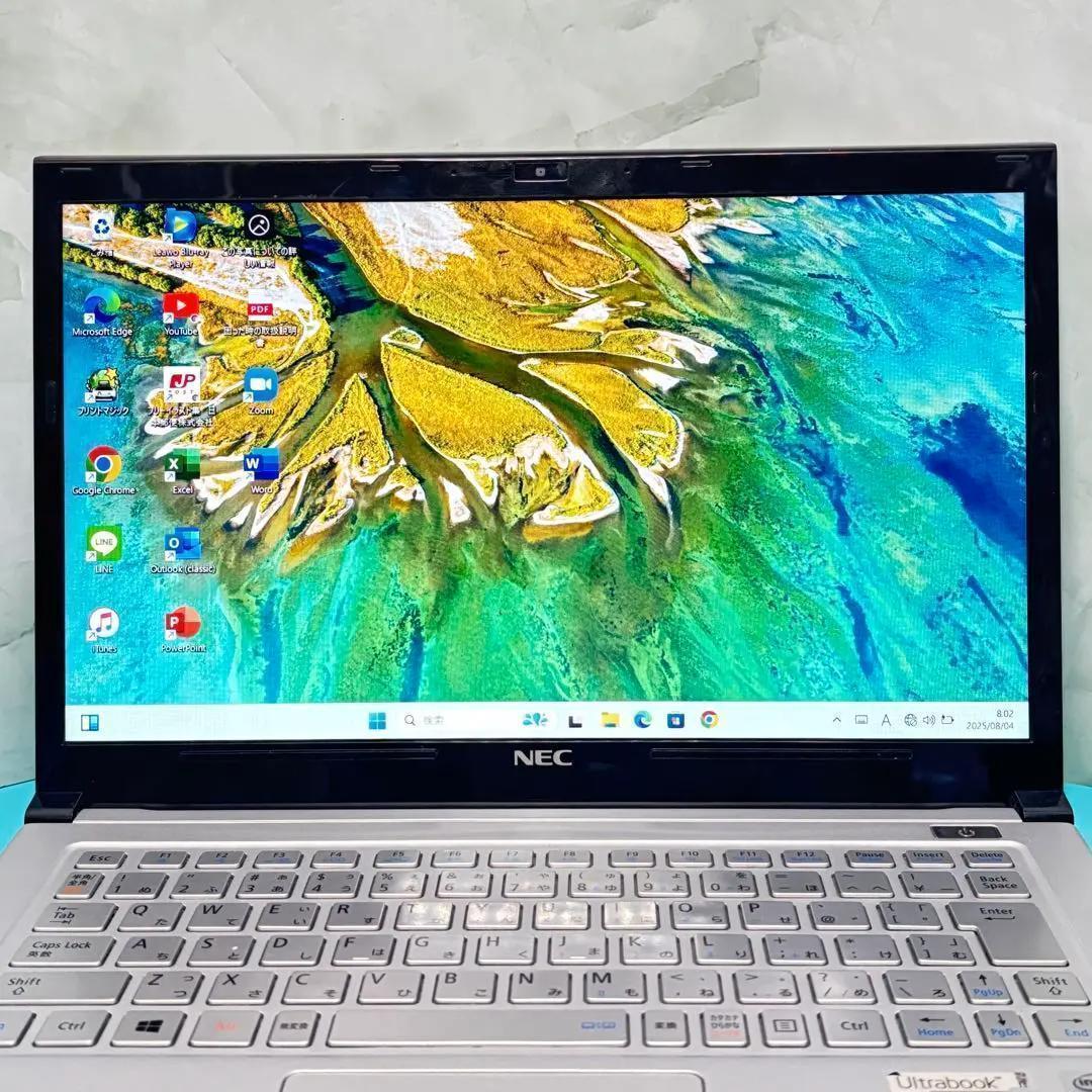 【高性能i7‼】【Office付‼】13.3インチ★NEC★爆速SSDでサクサク