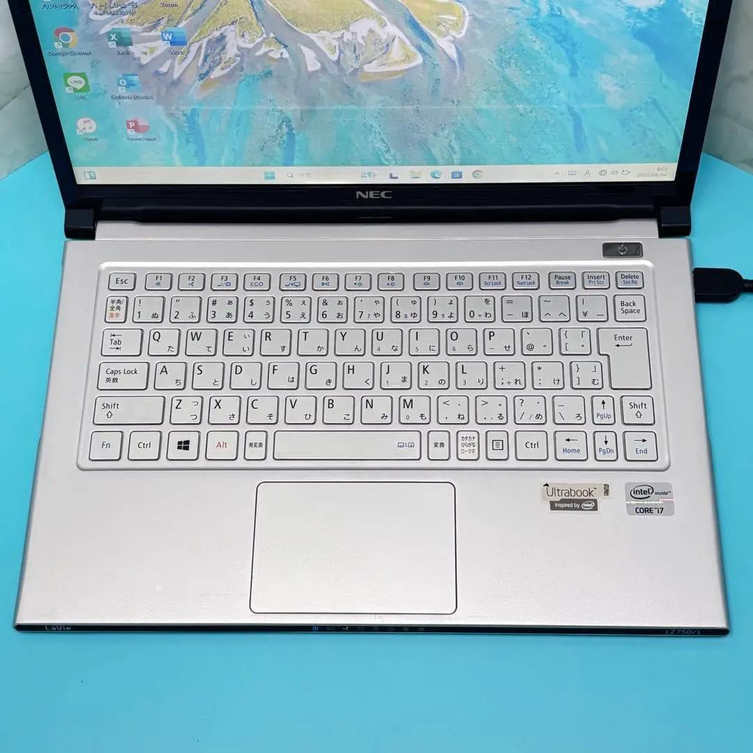 【高性能i7‼】【Office付‼】13.3インチ★NEC★爆速SSDでサクサク