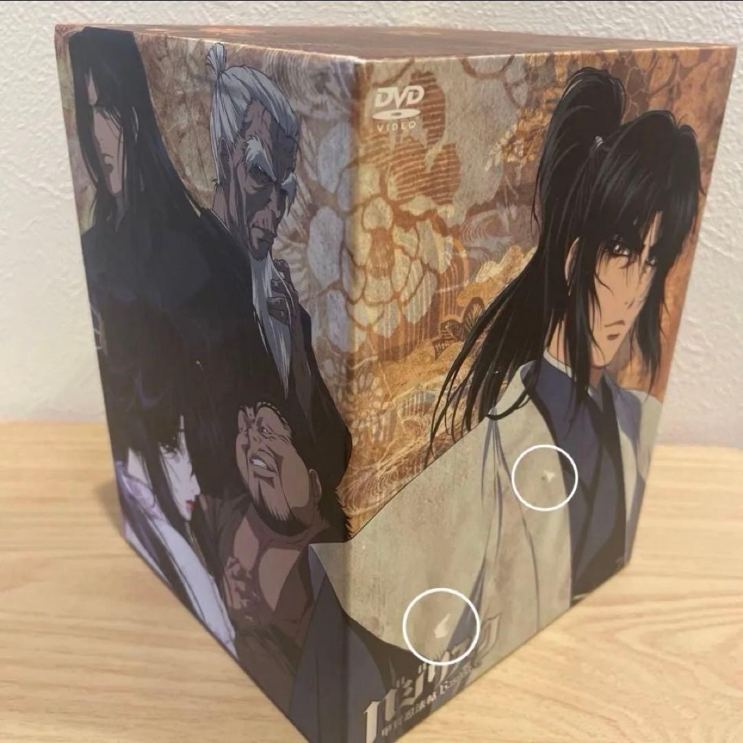 バジリスク　甲賀忍法帖　DVD　初回限定版　6巻セット　フィギュア　付属品あり