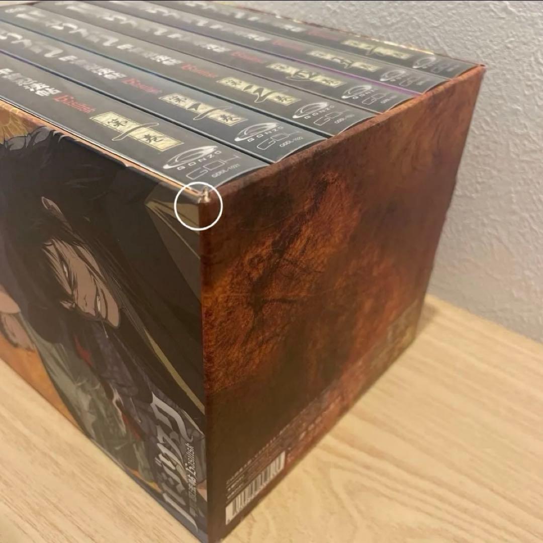 バジリスク　甲賀忍法帖　DVD　初回限定版　6巻セット　フィギュア　付属品あり