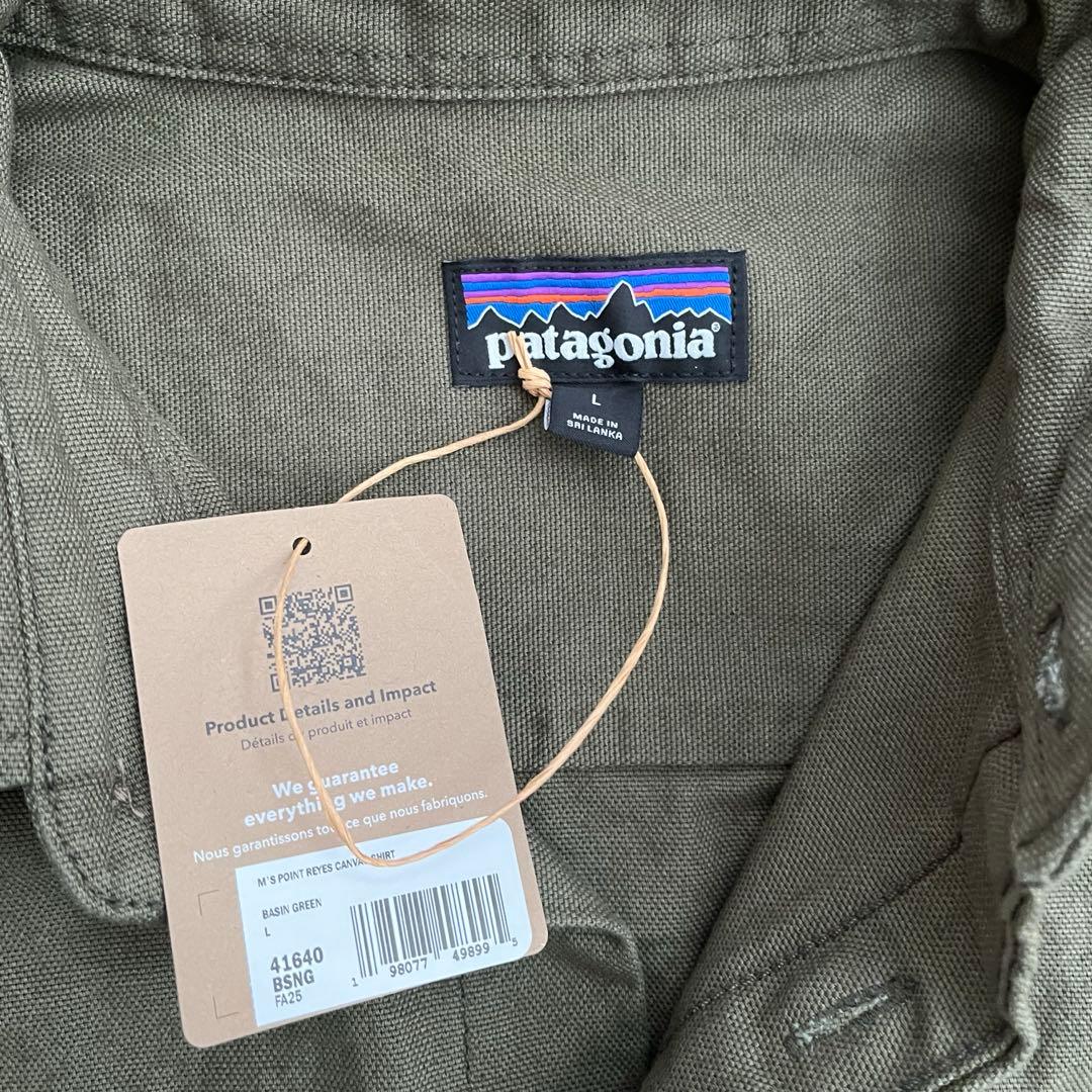 新品Patagonia シャツ　L 定価18150円　タグ付