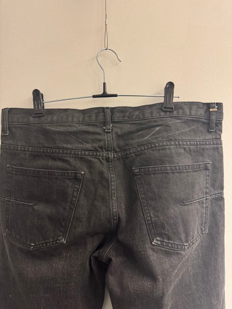 名作 dior homme 05ss 爪痕 デニム エディ期 32 黒 BECK